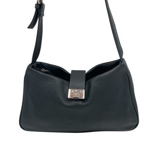 Etienne Aigner Slouchy Leather Shoulder Bag